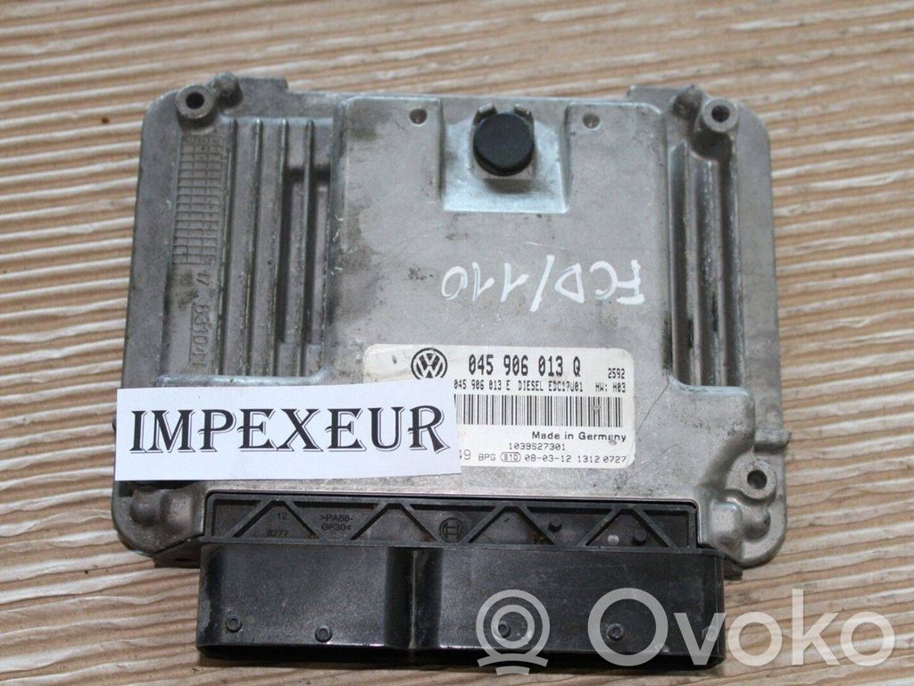 Skoda Fabia Mk2 (5J) Engine control unit/module 
