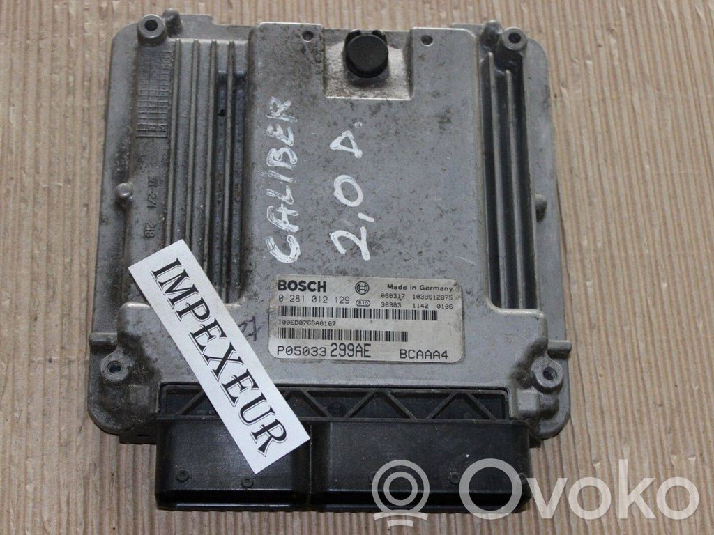 Dodge Caliber Engine control unit/module 
