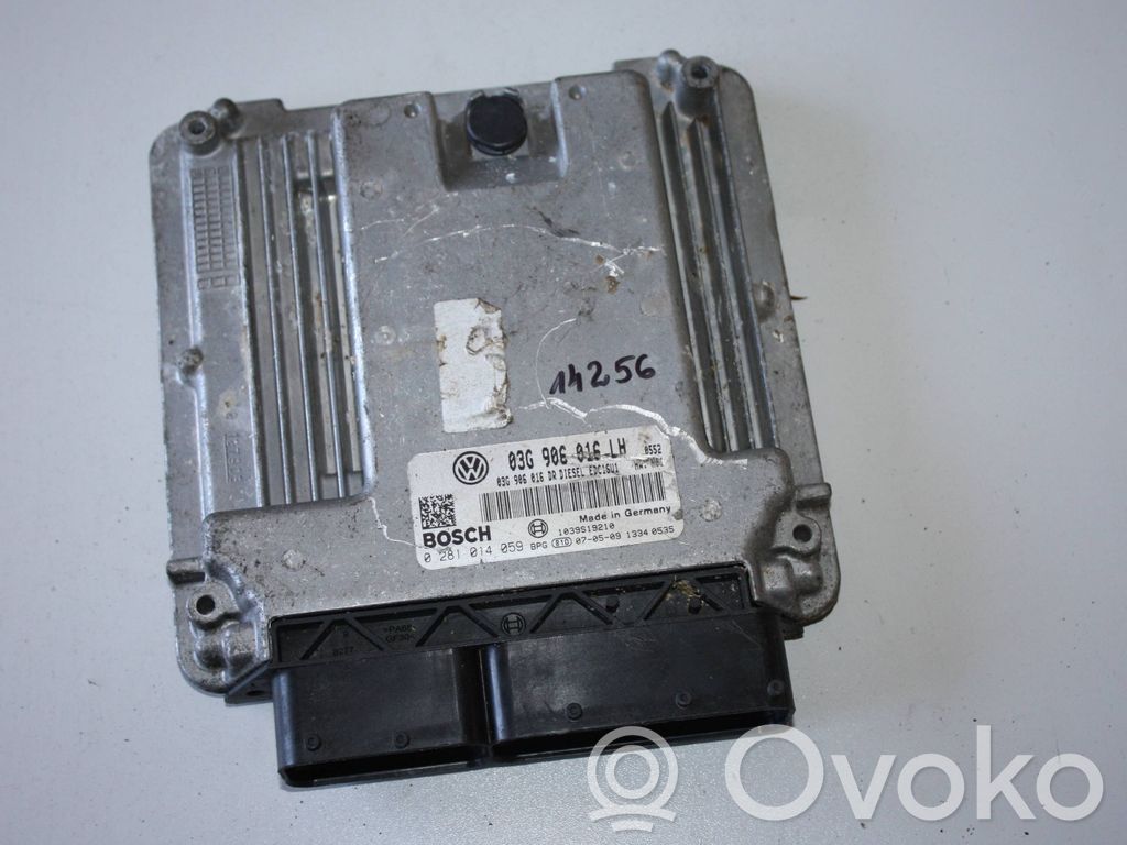 Engine control unit/module   03G906016LH,0281014059