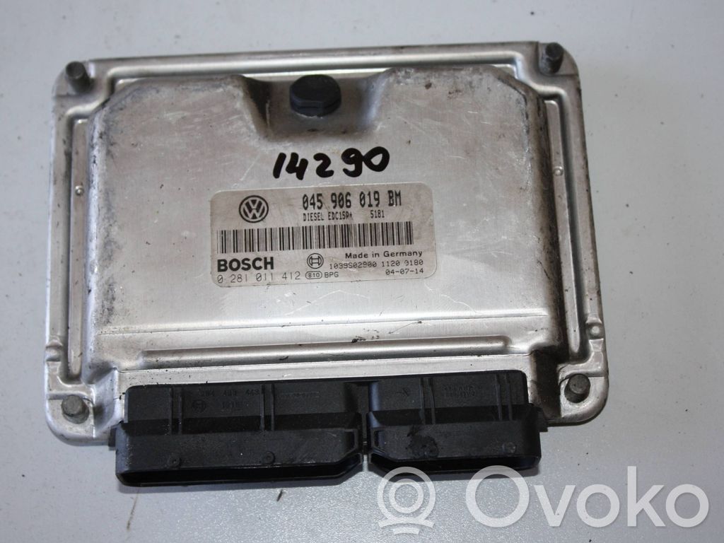 Skoda Fabia Mk1 (6Y) Engine control unit/module 