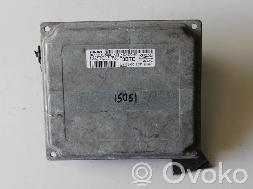 Ford Fiesta Engine ECU kit and lock set 