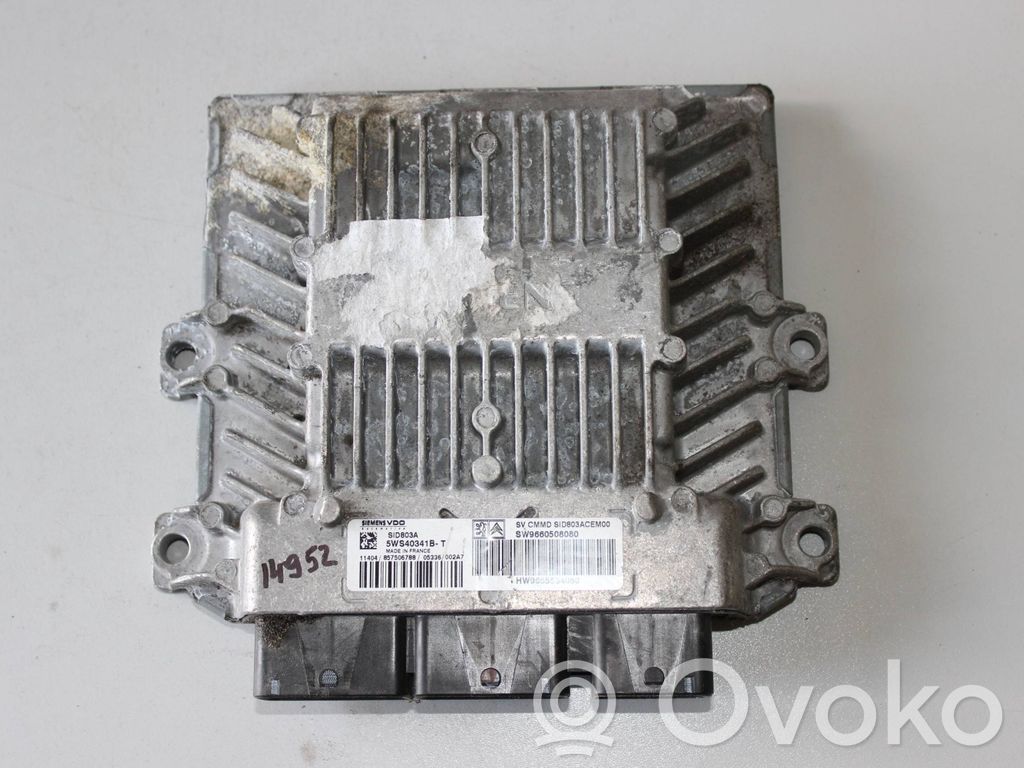 Engine control unit/module   5WS40341BT,9660508080