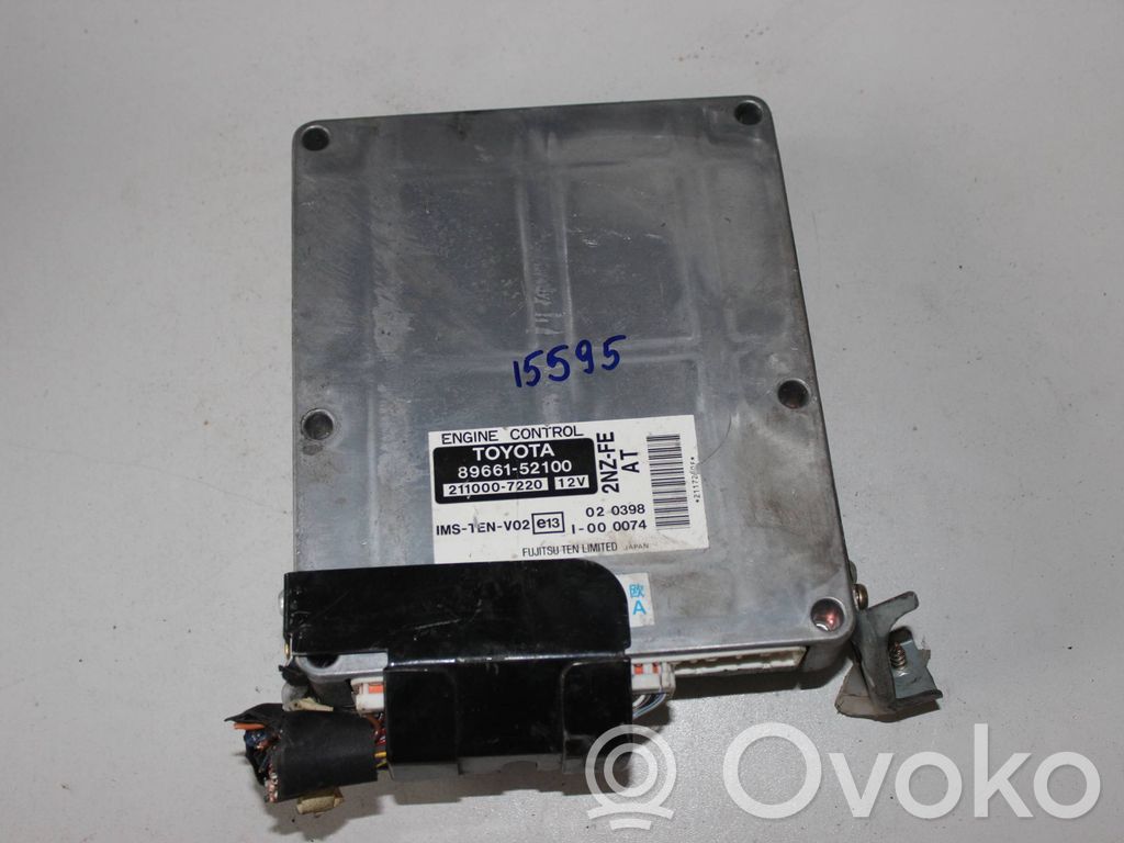 Toyota Yaris Engine control unit/module 