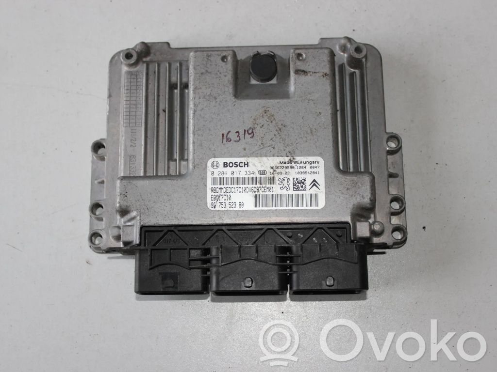 Citroen C4 II Engine control unit/module 