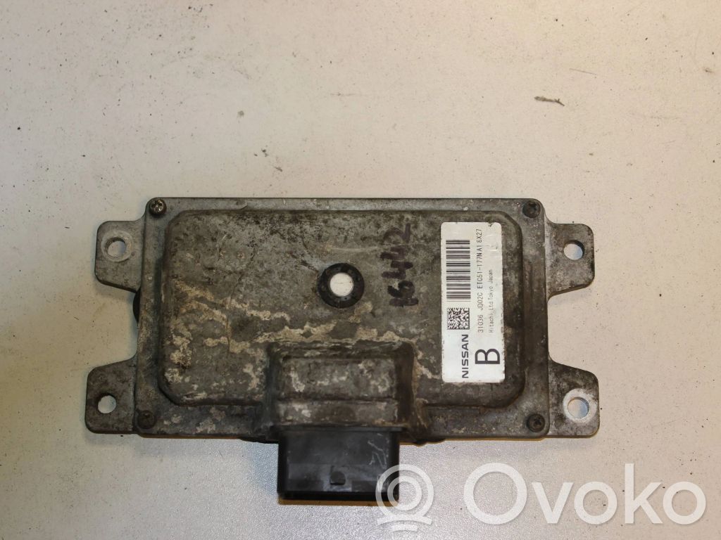 Nissan Qashqai+2 Other control units/modules 