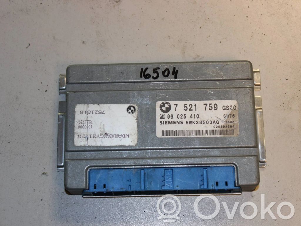 BMW 5 E39 Gearbox control unit/module 