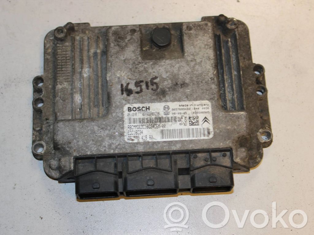 Peugeot 206 Engine control unit/module 
