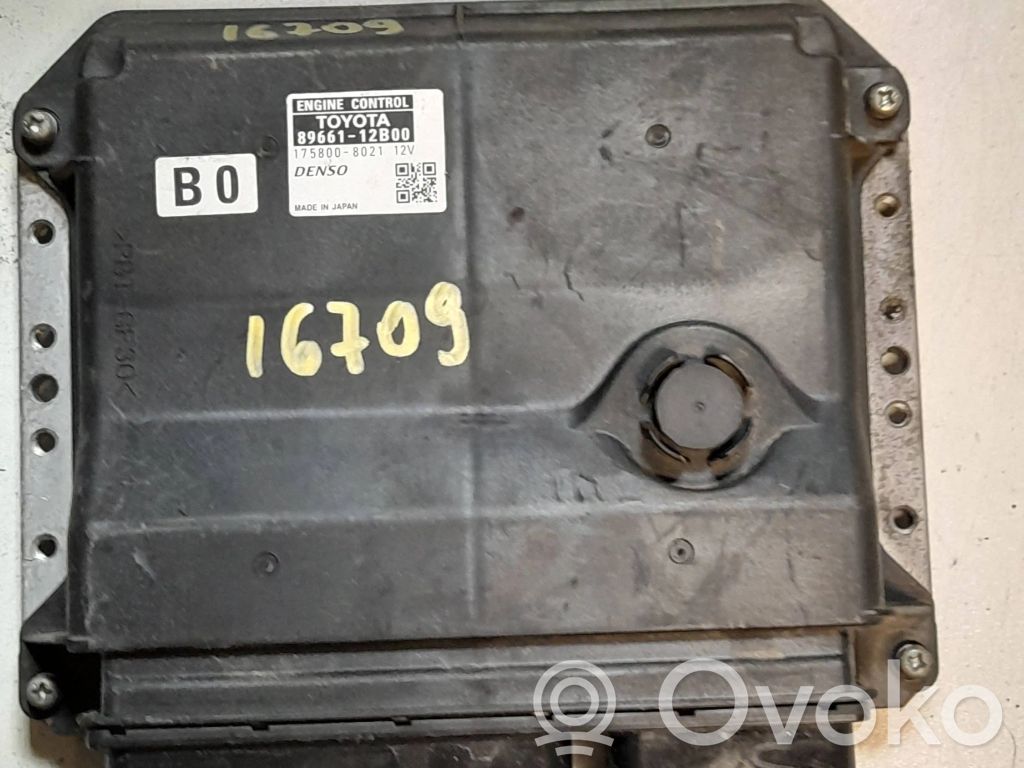 Toyota Auris 150 Engine control unit/module 