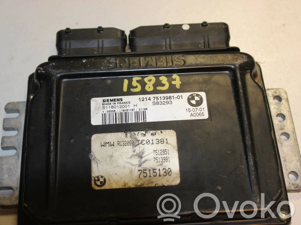 Mini One - Cooper R50 - 53 Engine control unit/module 