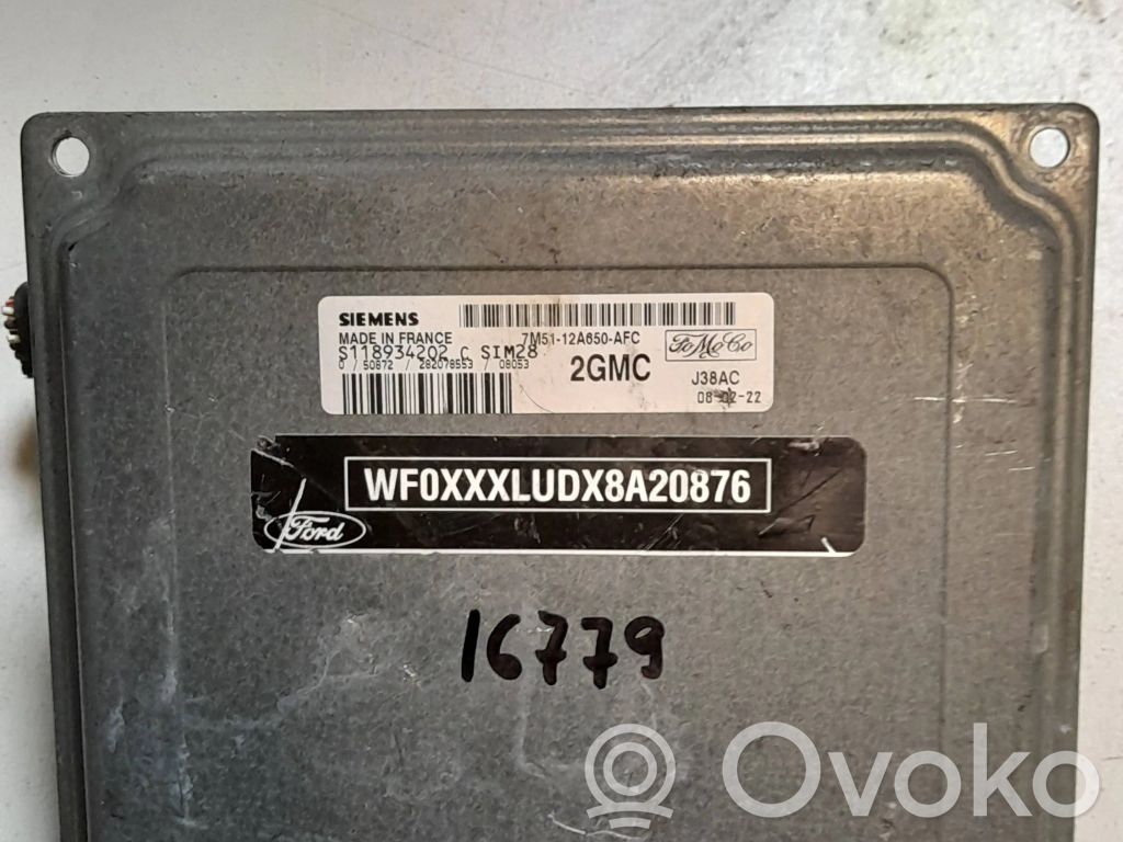 Ford Focus Engine control unit/module 