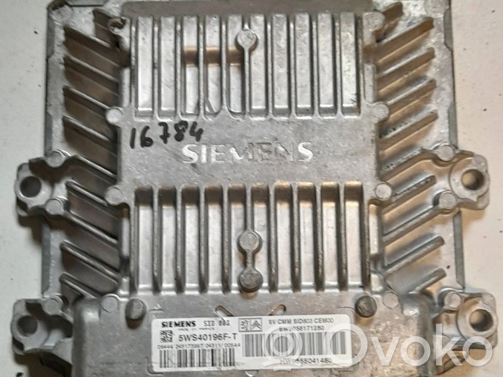 Peugeot 407 Engine control unit/module 