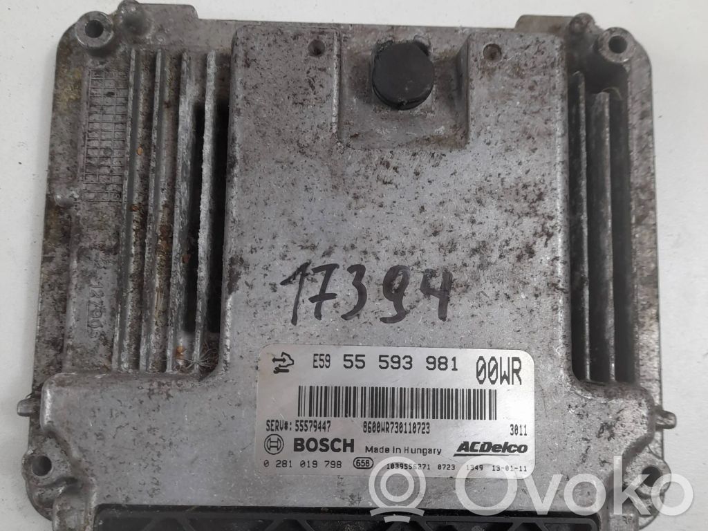 Citroen Berlingo Engine control unit/module 