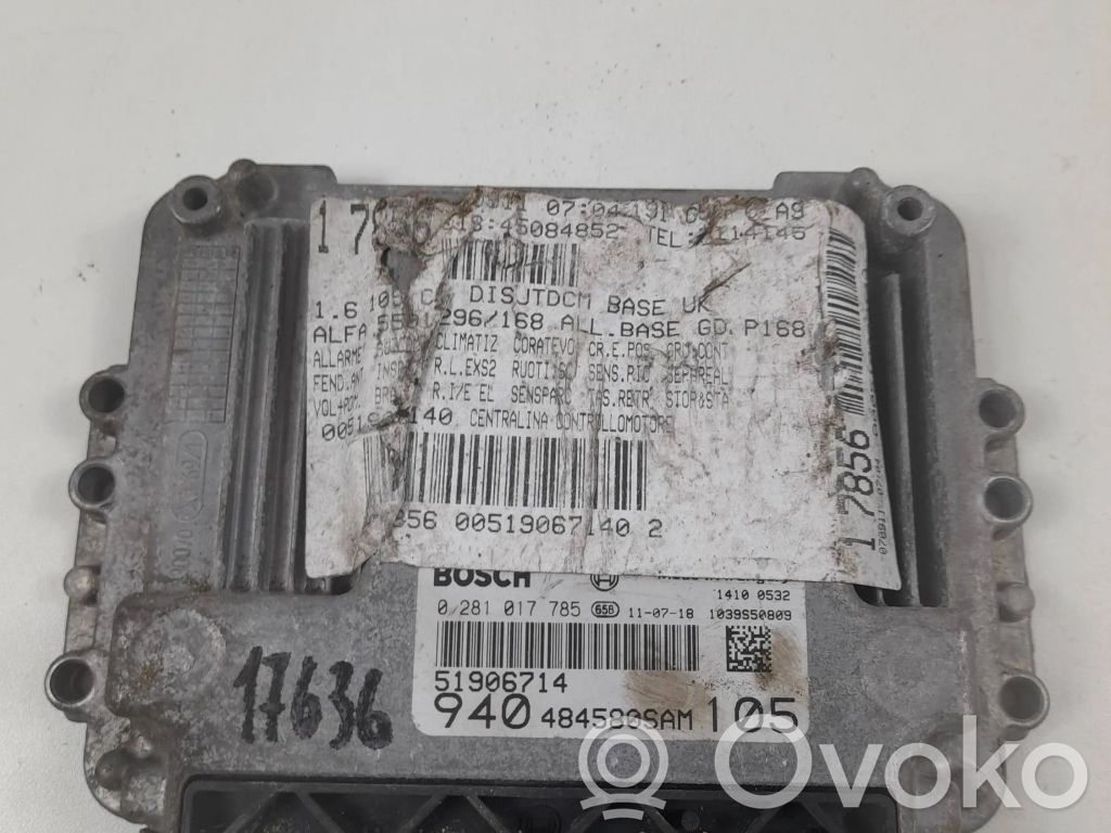 Alfa Romeo Giulietta Engine control unit/module 