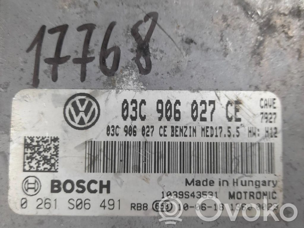 Skoda Fabia Mk2 (5J) Engine control unit/module 