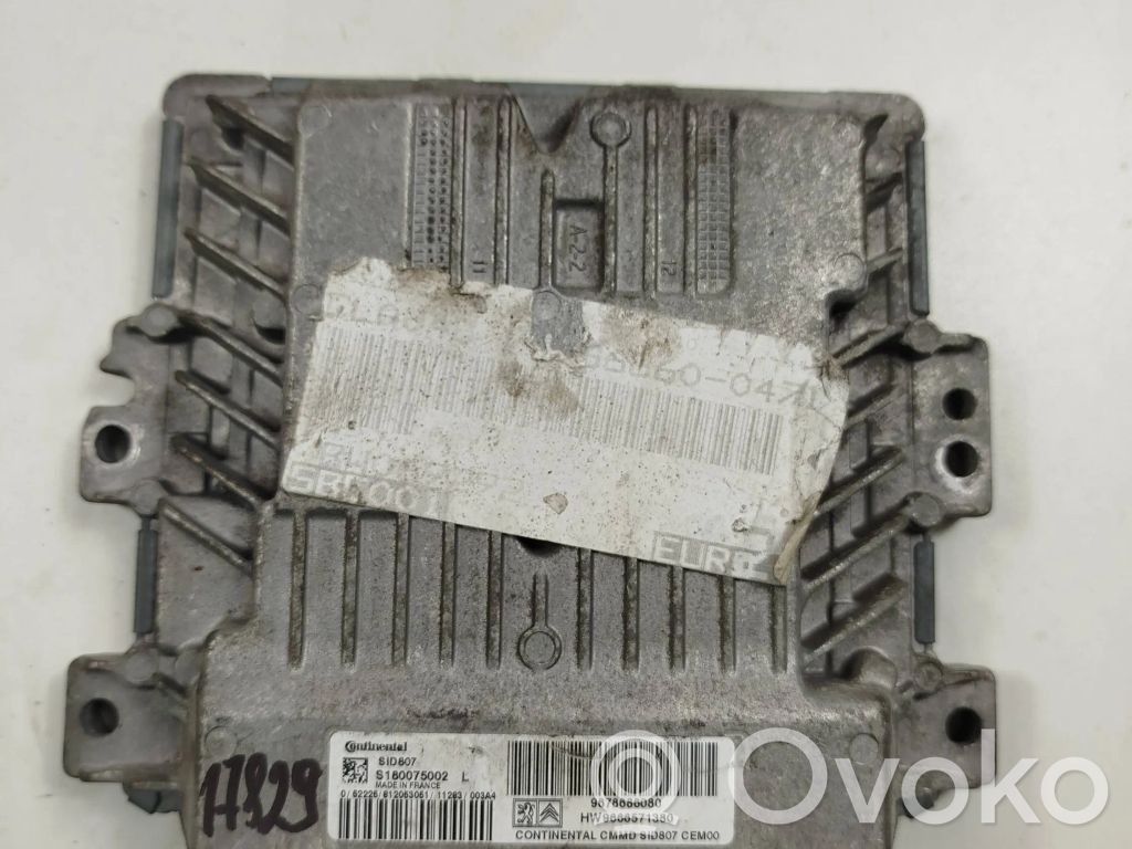 Peugeot 3008 I Engine control unit/module 