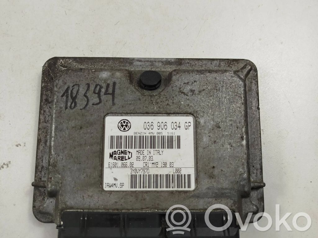 Volkswagen Polo Engine control unit/module 