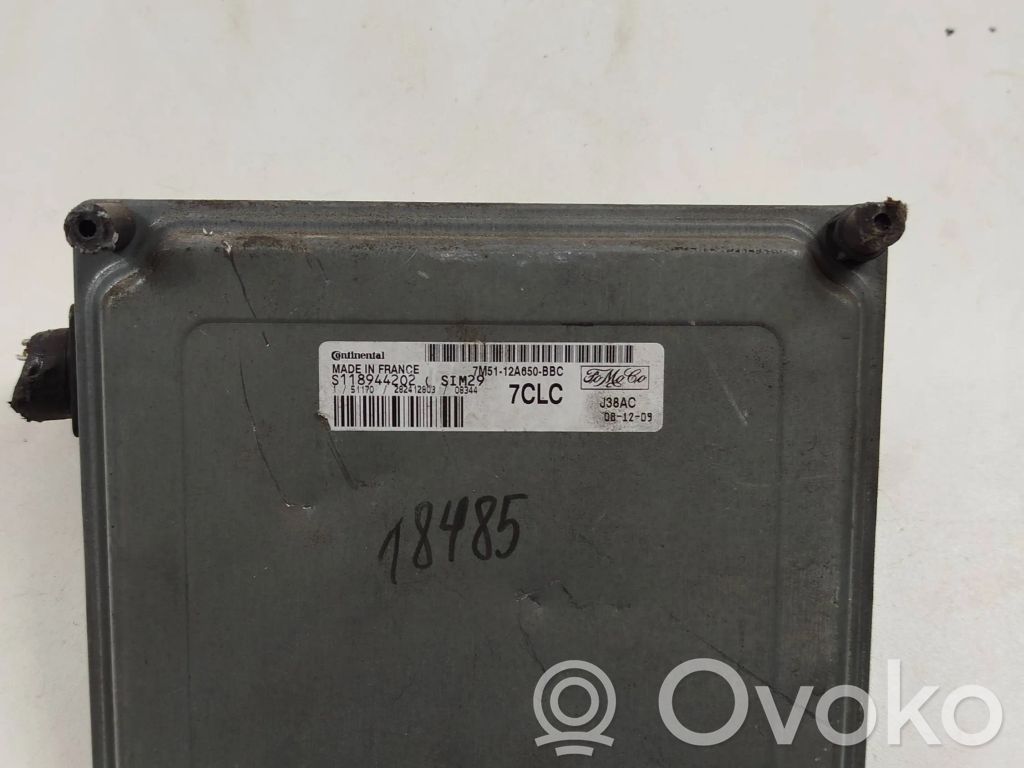 Ford Focus Engine control unit/module 