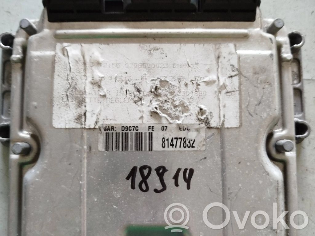 Engine control unit/module   9642301880,0281010627