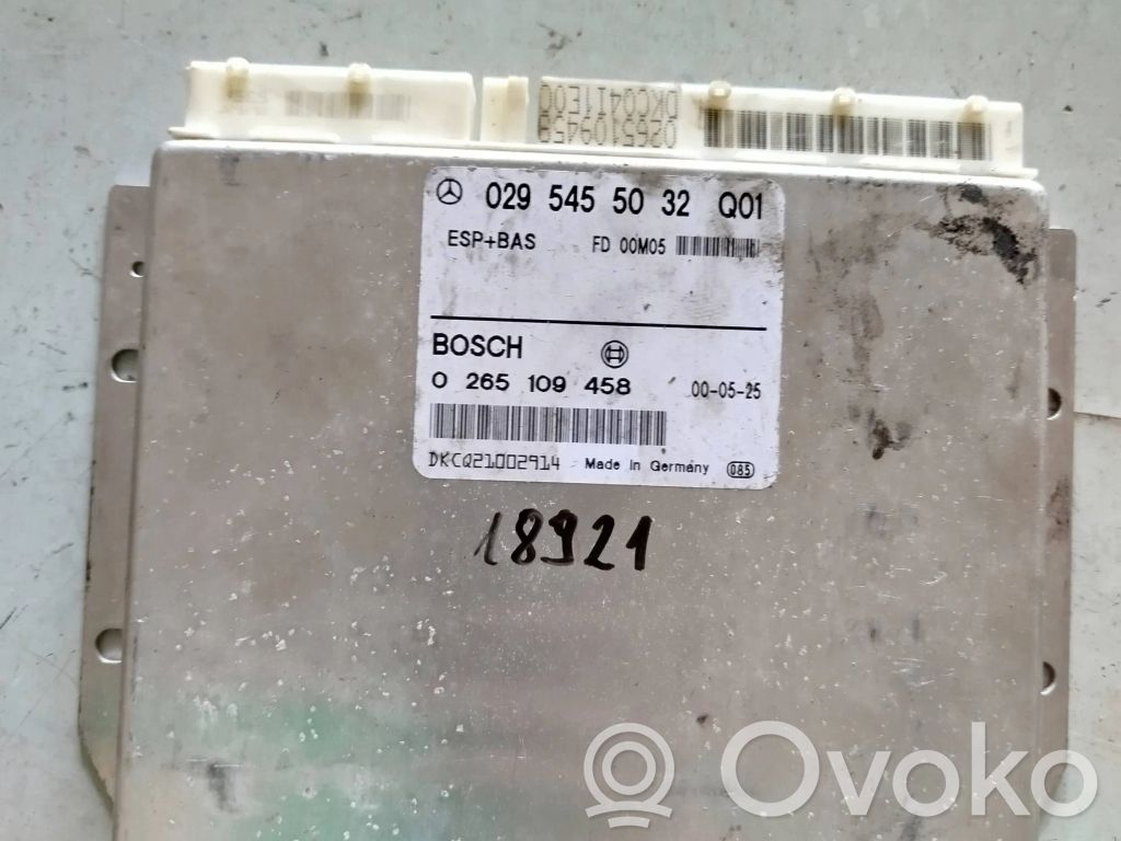 Mercedes-Benz E W210 Unidad de control ESP (sistema de estabilidad) 