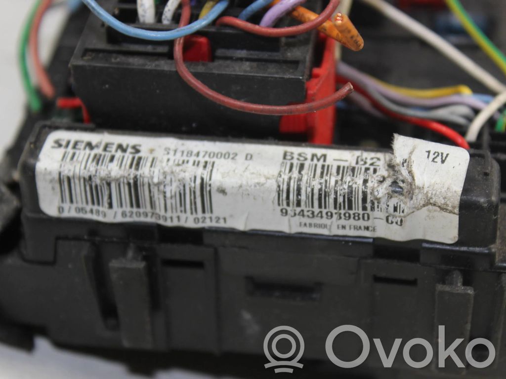 Peugeot 307 Fuse box set 