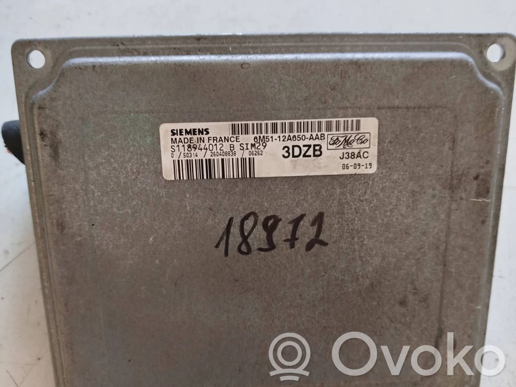 Ford Fiesta Engine control unit/module 