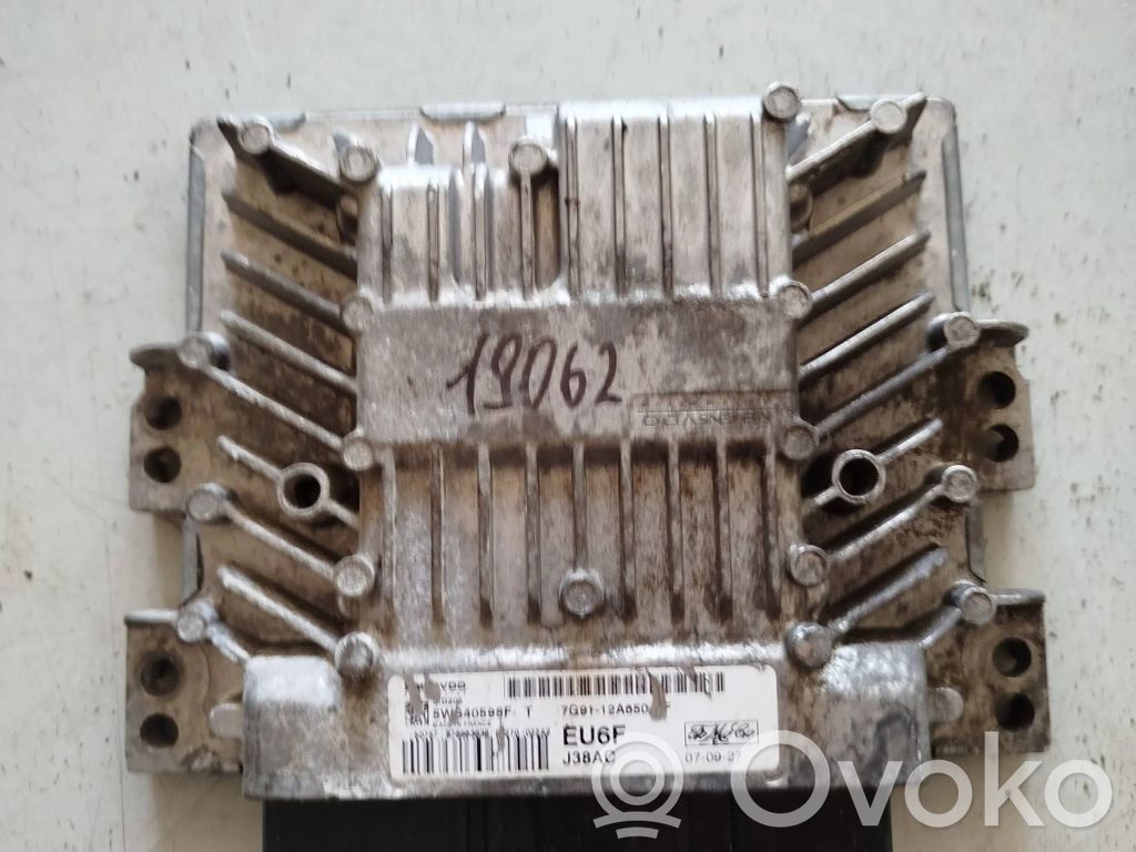 Engine control unit/module   7G9112A650AF,5WS40595FT