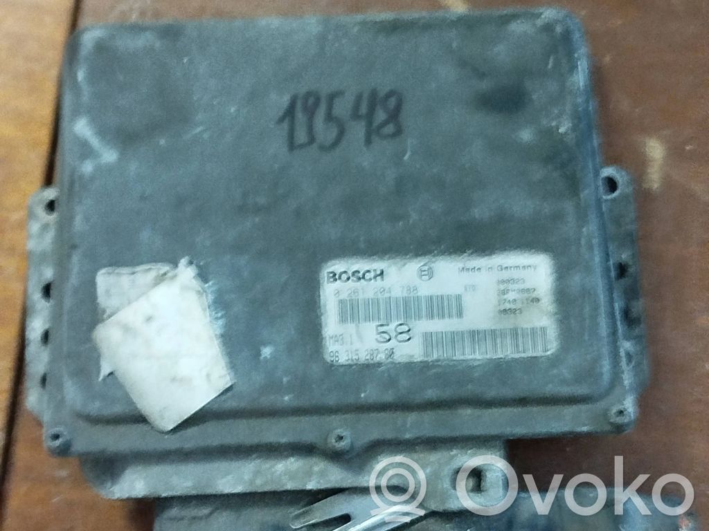 Peugeot 206 Engine control unit/module 