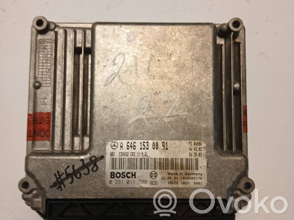Mercedes-Benz E W211 Engine control unit/module 