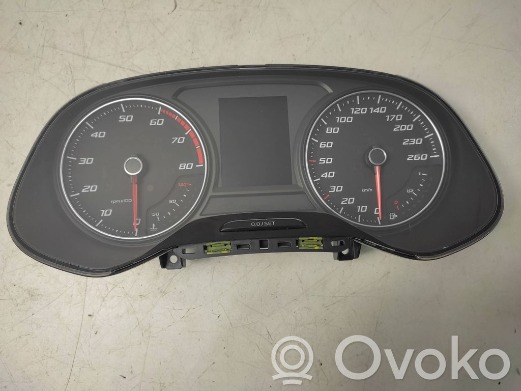 Seat Leon (5F) Speedometer (instrument cluster) 