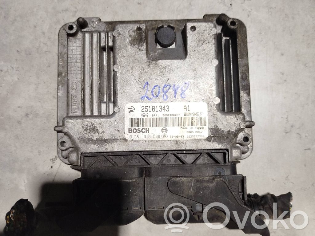 Chevrolet Captiva Engine control unit/module 
