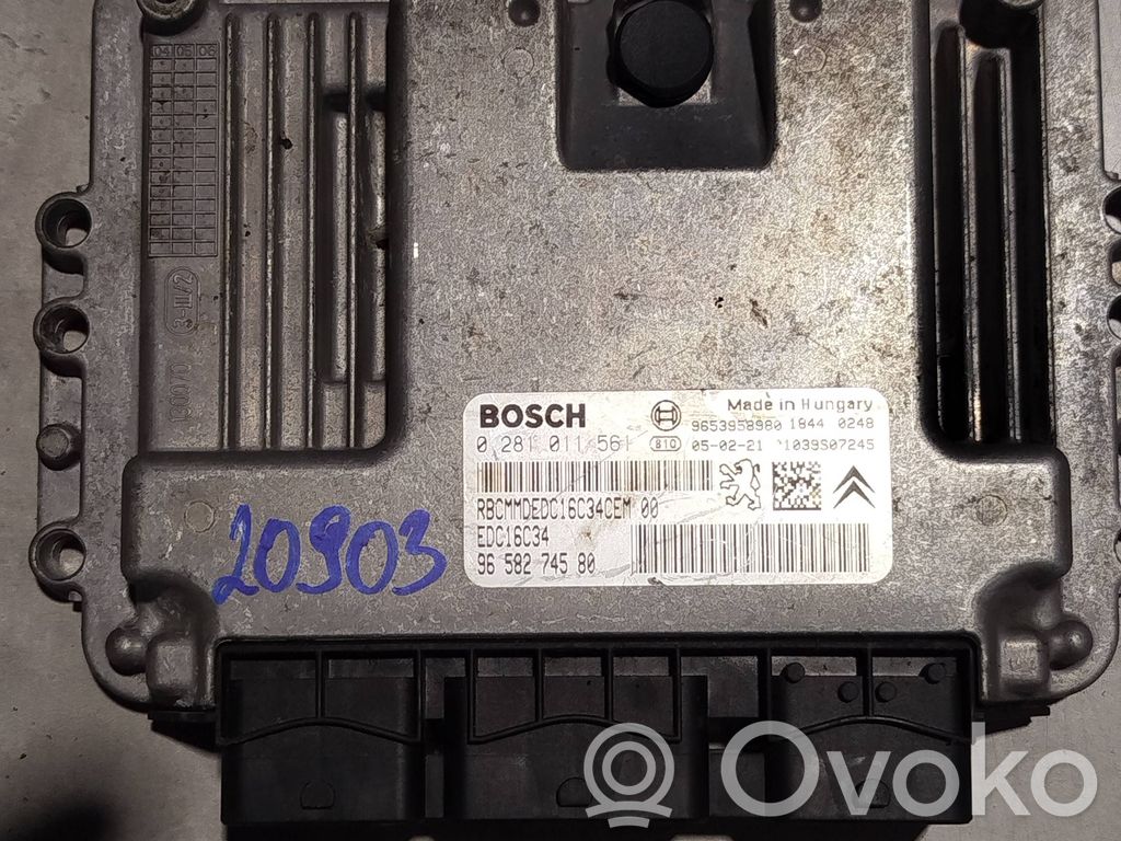 Citroen C5 Variklio valdymo blokas 