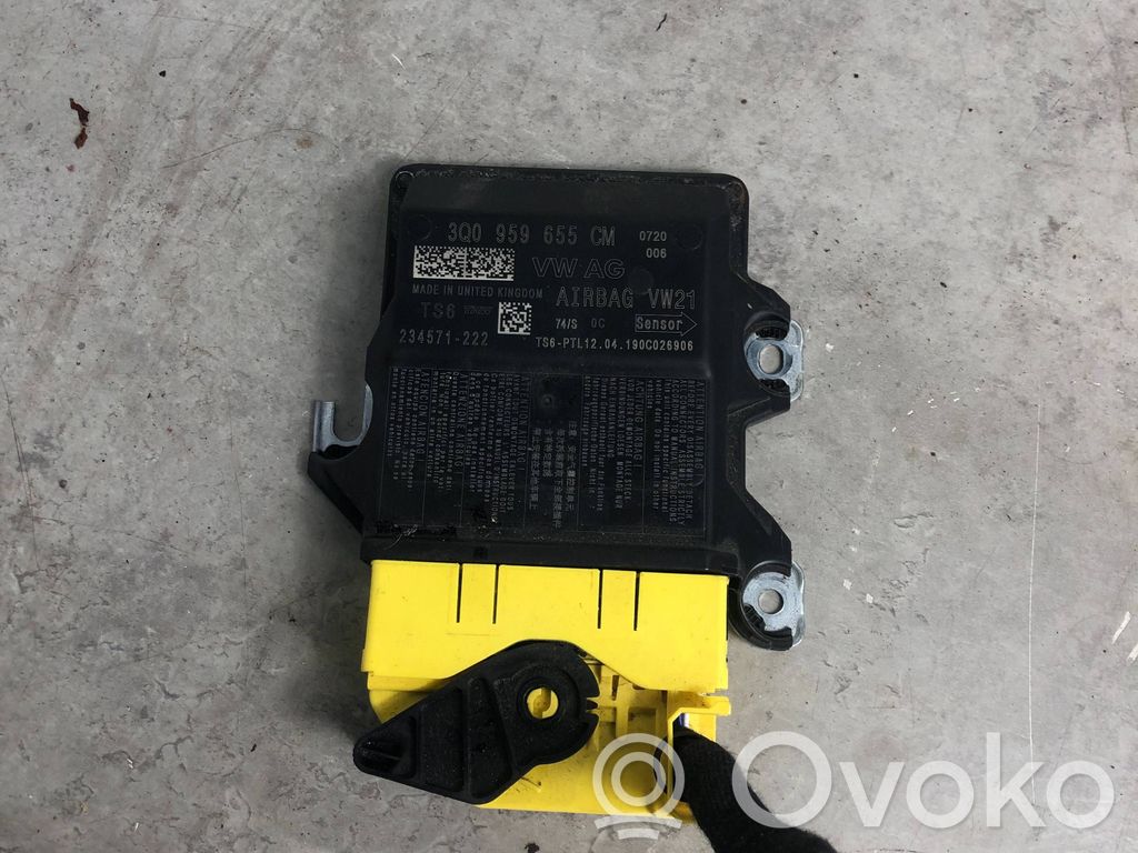 Skoda Octavia Mk3 (5E) Airbag control unit/module 