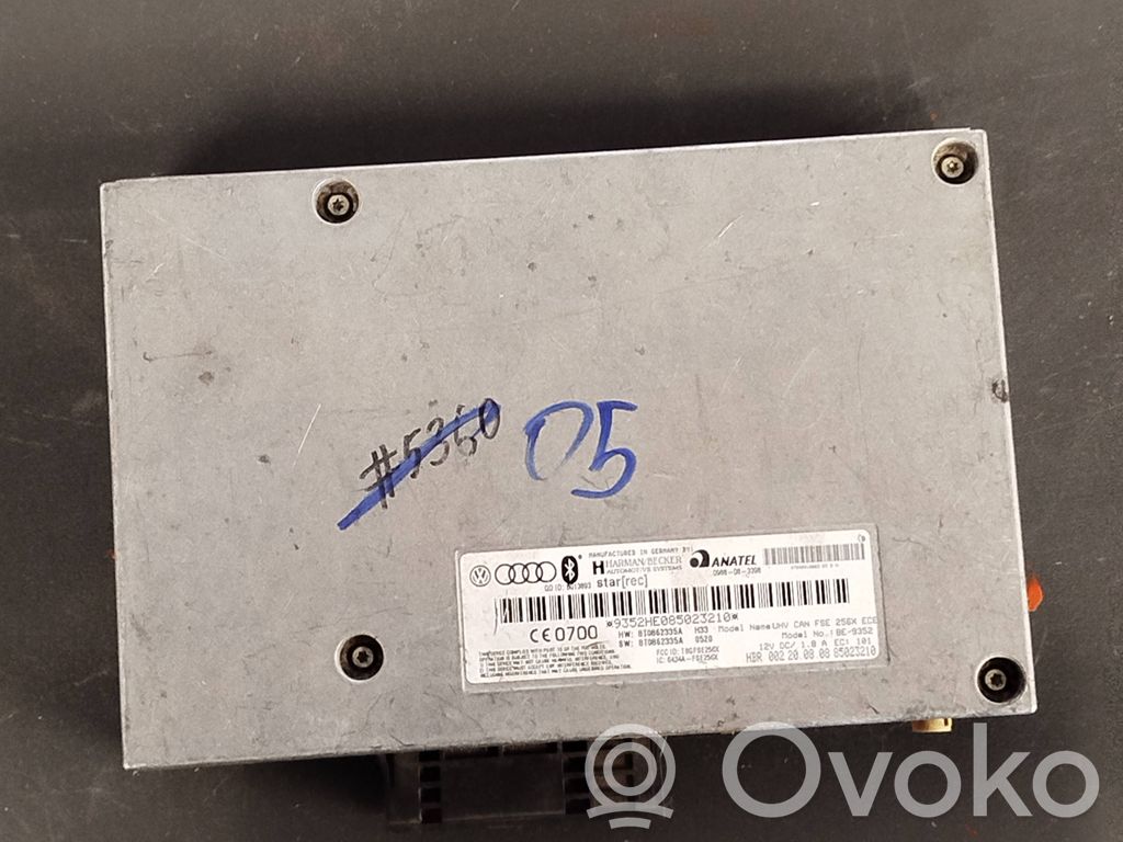 Audi A4 S4 B6 8E 8H Bluetooth control unit module 