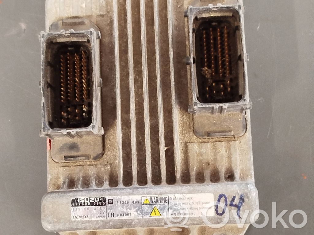 Opel Astra H Engine control unit/module ECU 