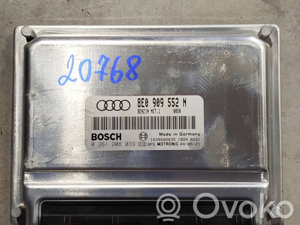Audi A6 S6 C6 4F Engine control unit/module 