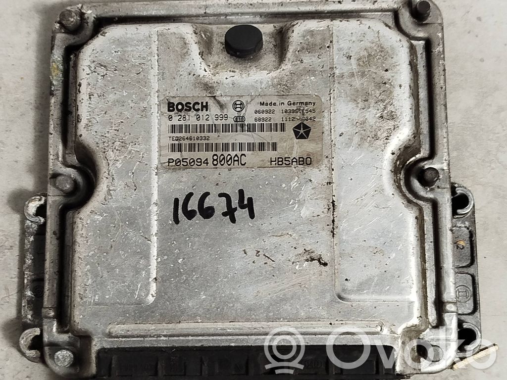 Chrysler Voyager Engine control unit/module 