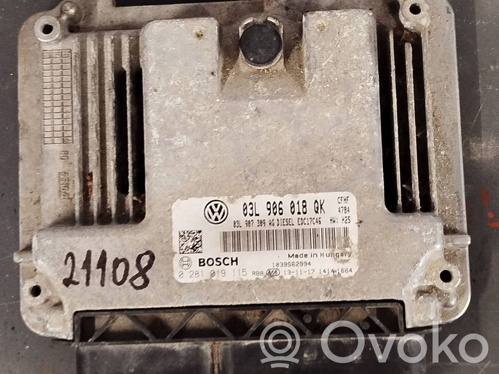 Skoda Yeti (5L) Engine control unit/module 