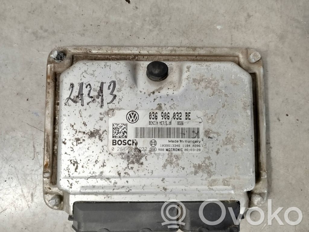 Volkswagen Golf V Engine control unit/module 