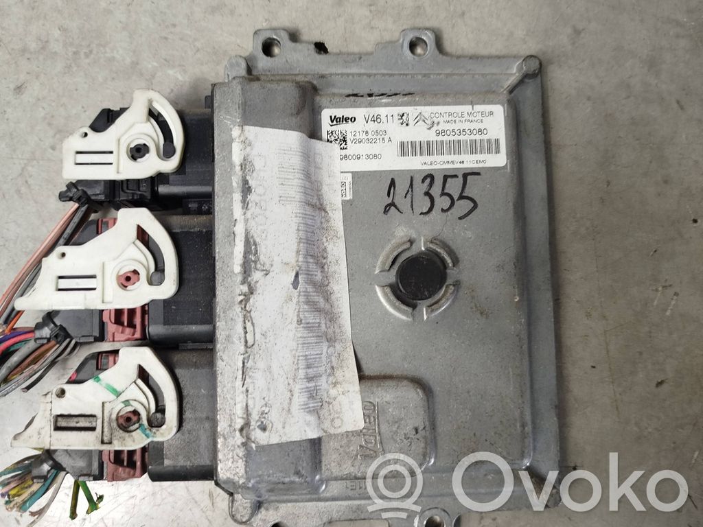 Peugeot 208 I Engine control unit/module 