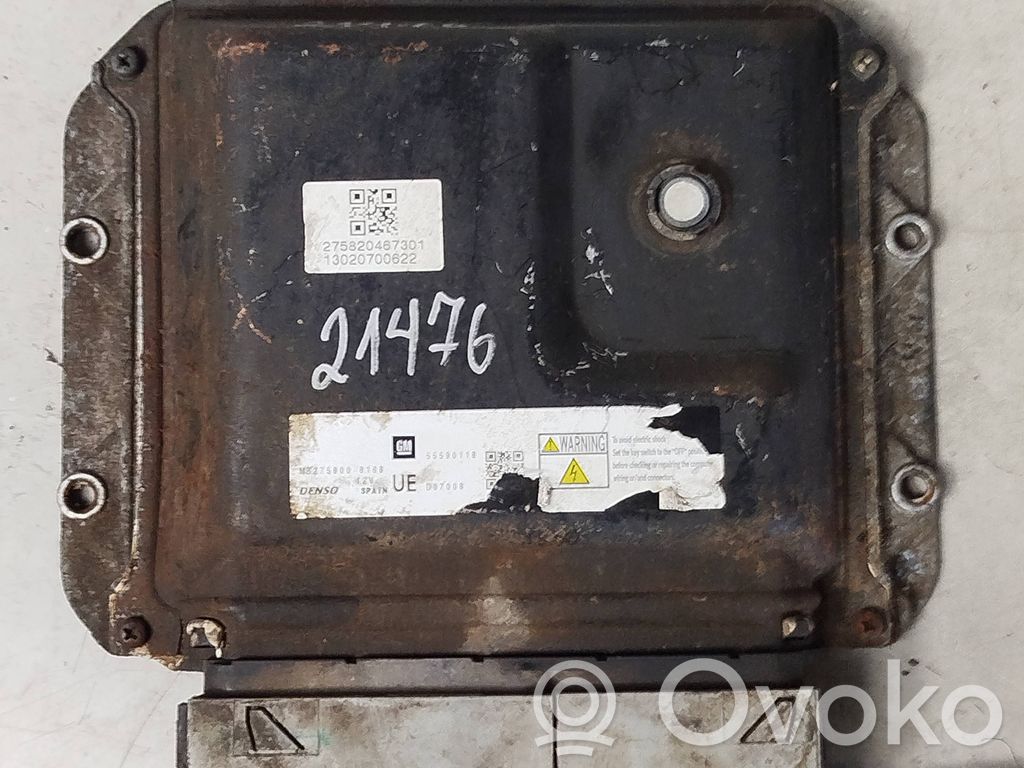 Opel Zafira B Engine control unit/module 