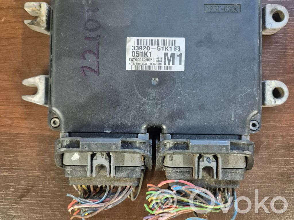 Opel Agila B Variklio valdymo blokas 