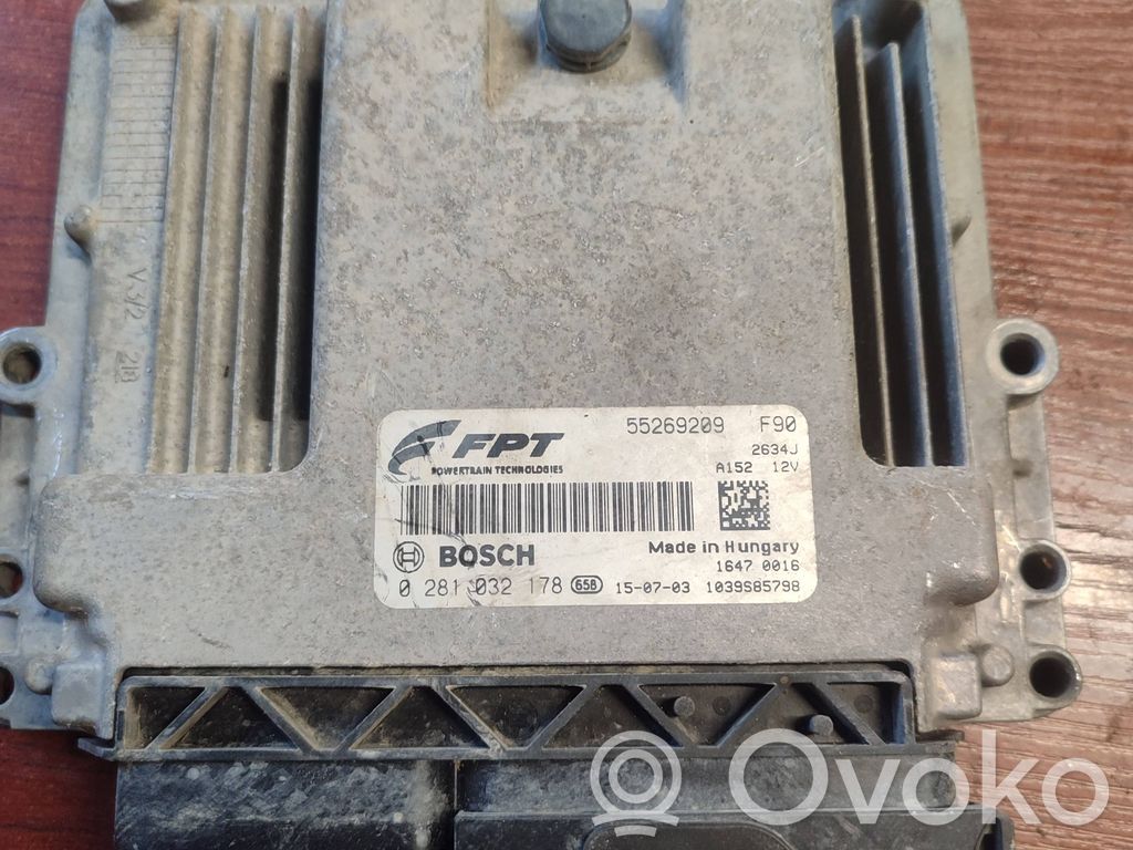 Fiat Doblo Engine control unit/module 