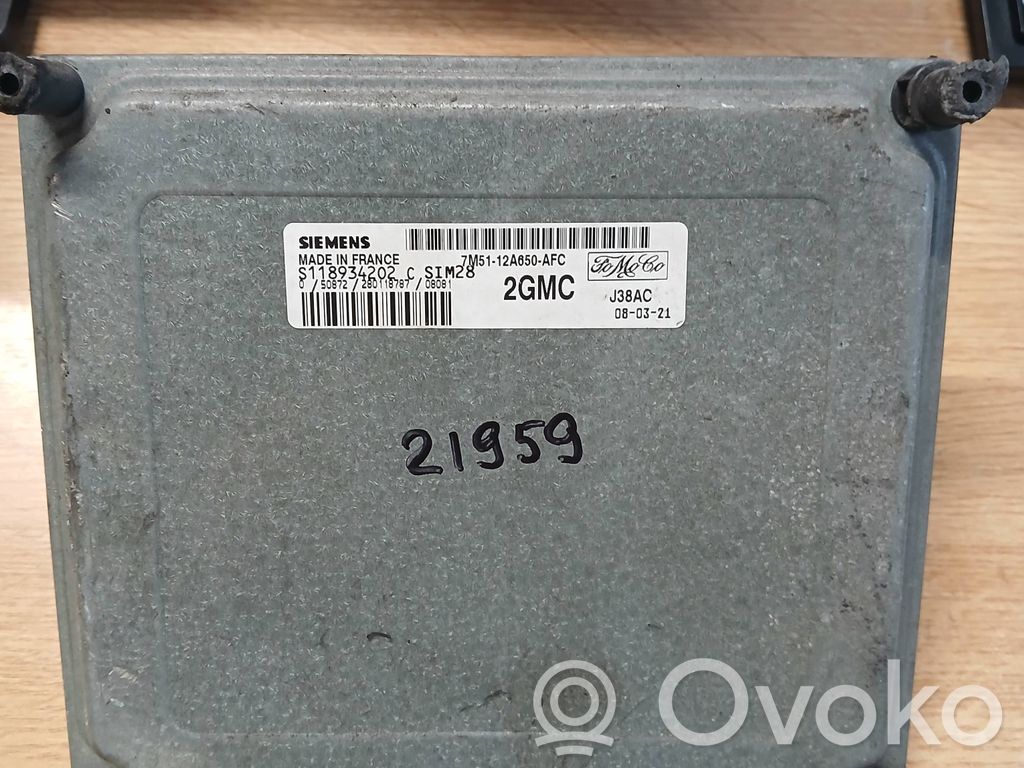 Ford Focus Engine control unit/module 