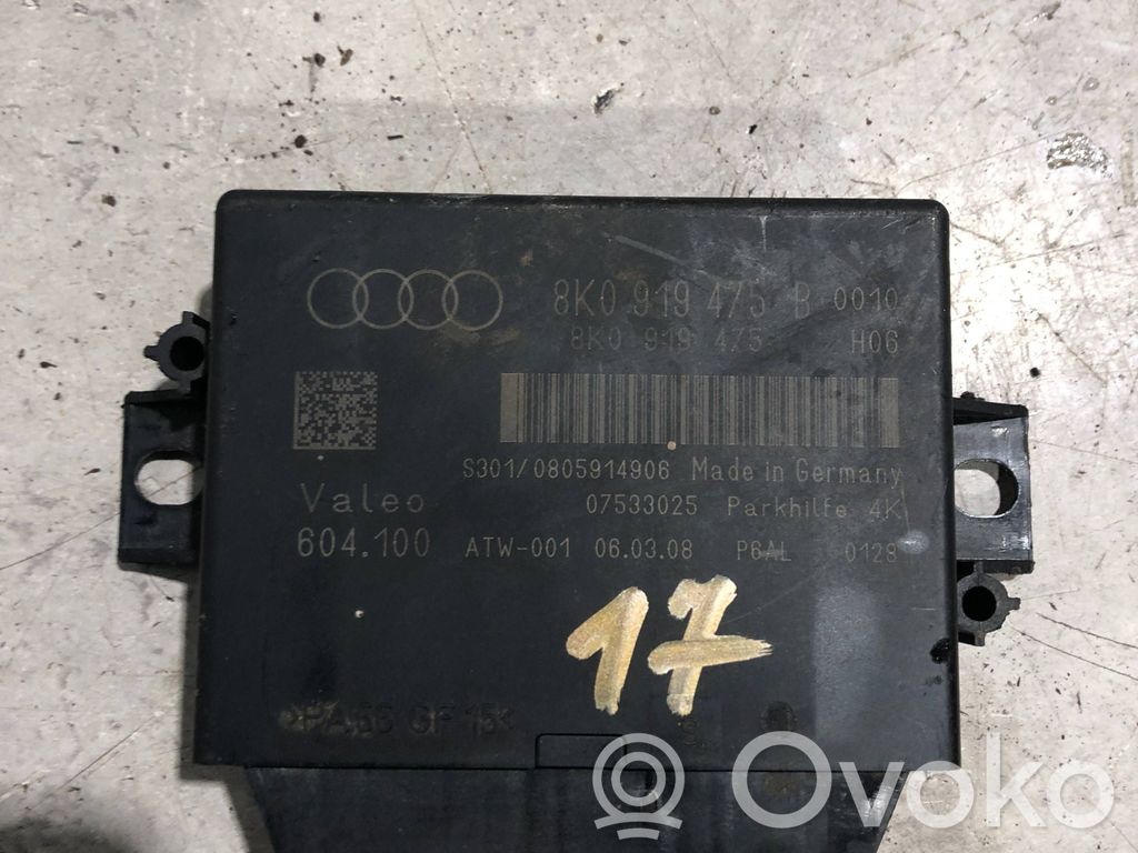 Audi A4 S4 B8 8K Parking PDC control unit/module 