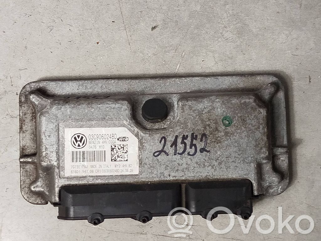 Volkswagen Golf VI Engine control unit/module 