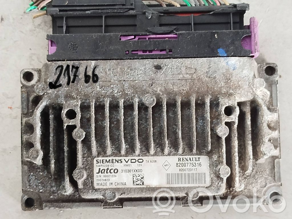 Renault Laguna II Gearbox control unit/module 