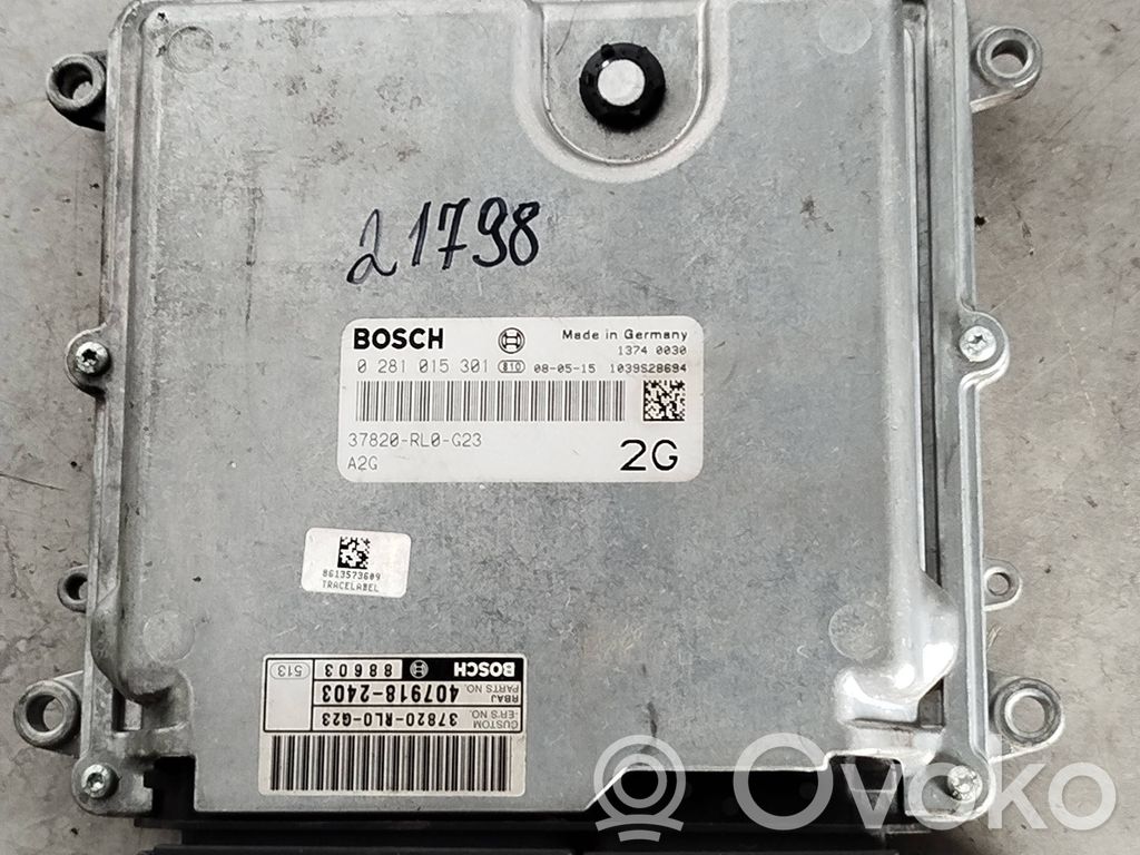 Honda Accord Engine control unit/module 