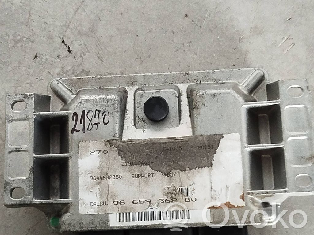 Citroen C4 I Engine control unit/module 