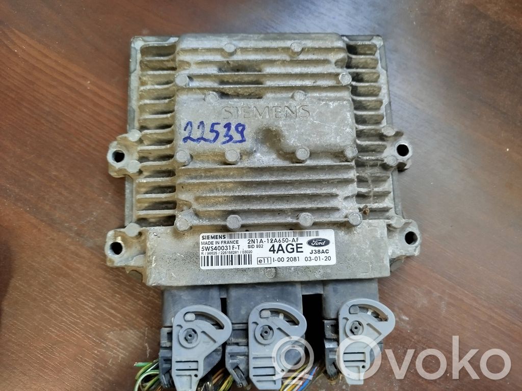 Ford Fiesta Unidad de control/módulo del motor 