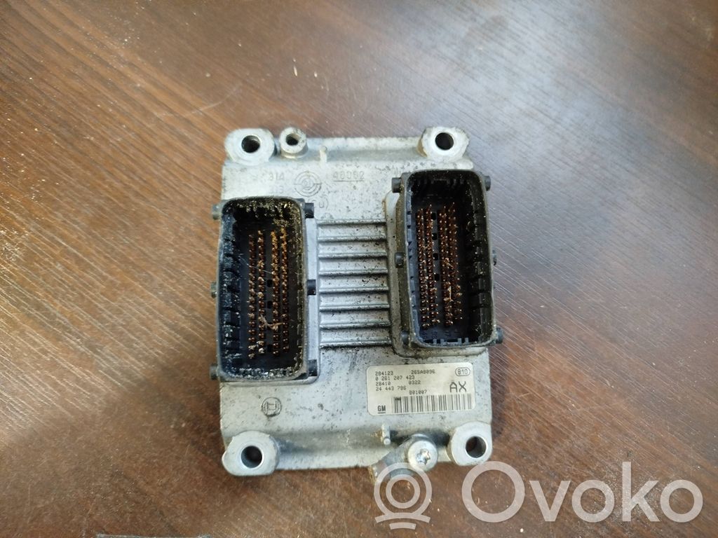Opel Astra H Engine control unit/module 